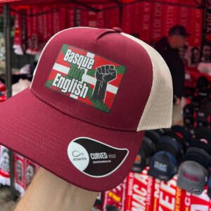 Andoni Iraola Basque-Inspired Burgundy Cap