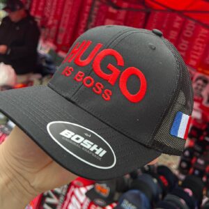 Hugo Ekitiké “Hugo Is Boss” Black Cap